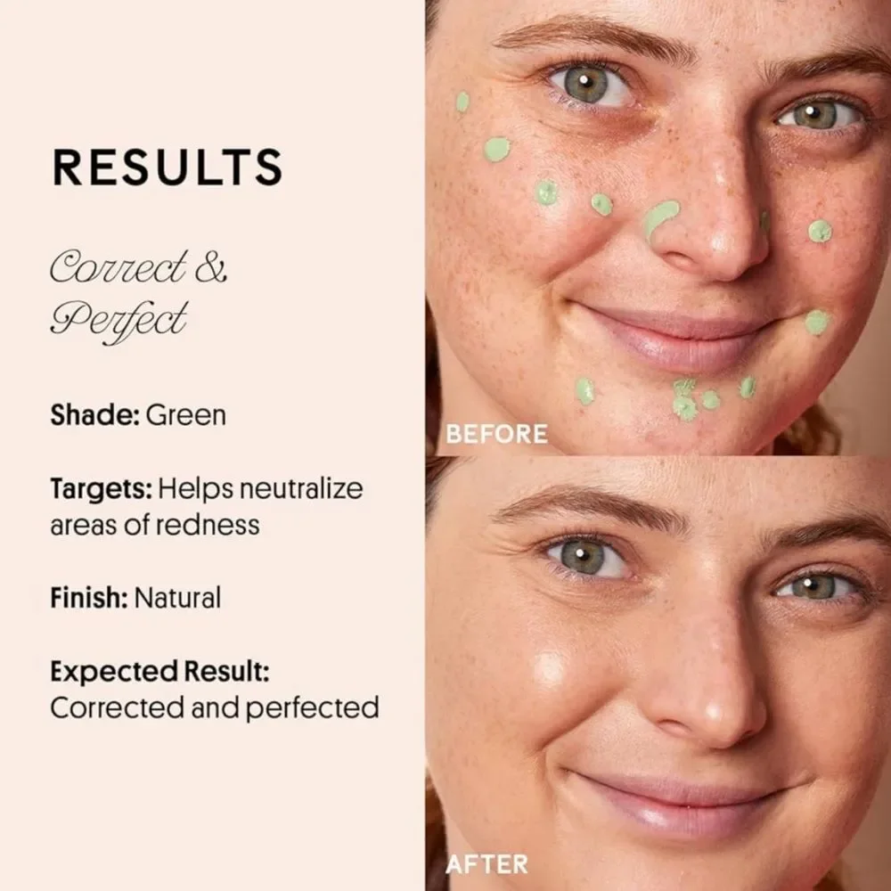NIB Winky Lux Peeper Correct Green Color Corrector - Neutralizes Redness